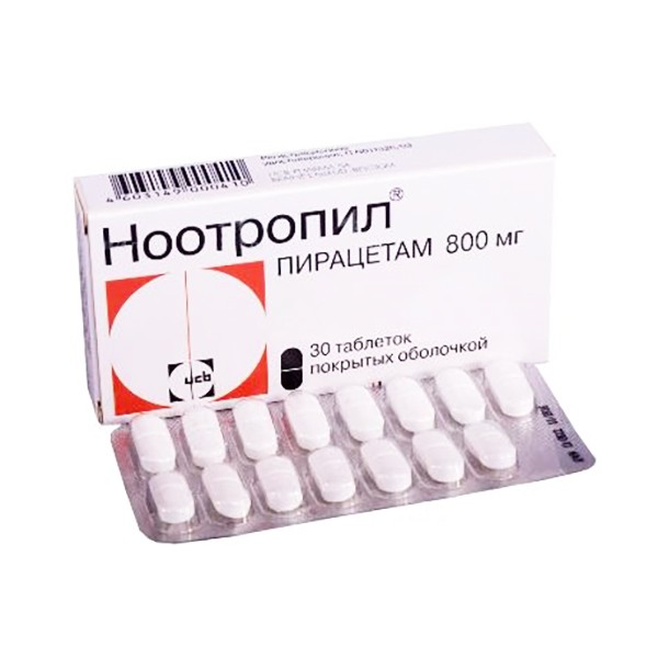Ноотропил Пирацетам, 30 табл по 800 мг