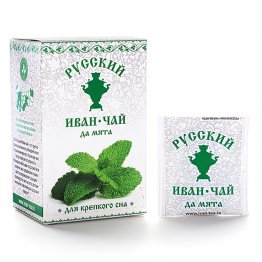 Русский Иван-чай с мятой, 25 пакетиков