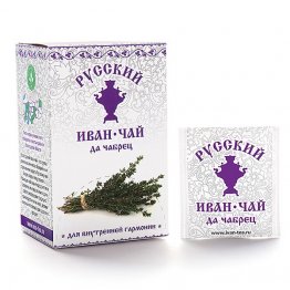Русский Иван-чай с чабрецом, 25 пакетиков
