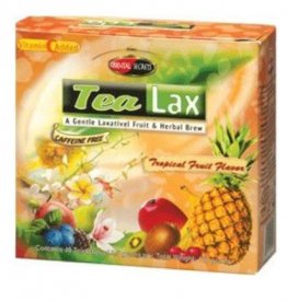 TeaLax чай от запоров вкусом тропических фруктов, 40 пак