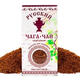 Русский березовый чага-чай, 100г
